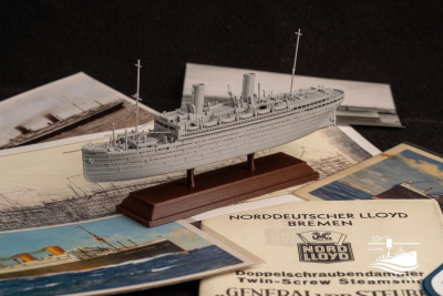 SS General von Steuben (1922) – 3D-Druck-Modell im Maßstab 1:1000