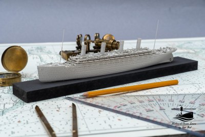 HMT Olympic (1911) – 3D-Druck-Modell im Maßstab 1:1000