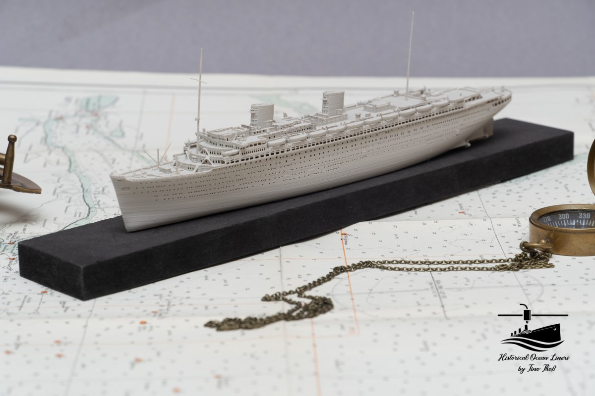 Rex (1932) – 3D-Druck-Modell im Maßstab 1:1000, Ansicht 1 von 8