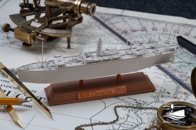 RMS Carpathia (1902) – 3D-Druck-Modell im Maßstab 1:1000
